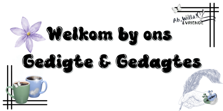 Welkom header for Ah,Willa! © copyright